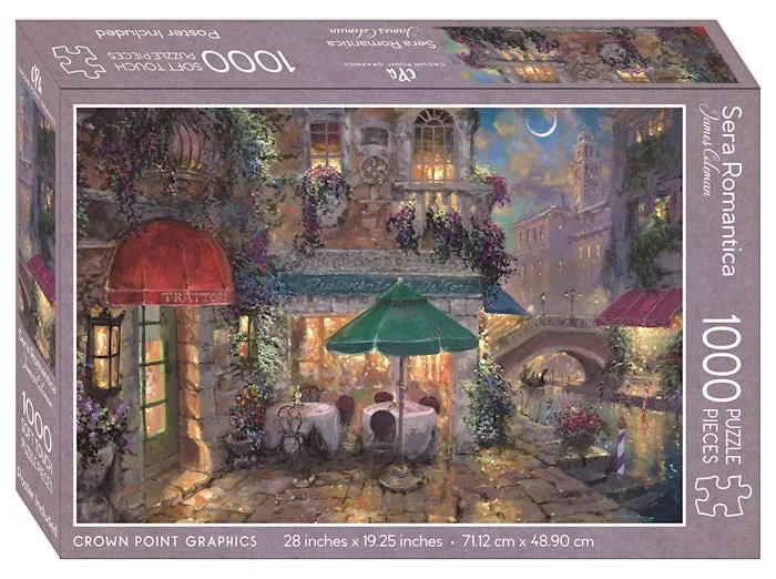 1000-Piece Jigsaw Puzzle, Sera Romantica