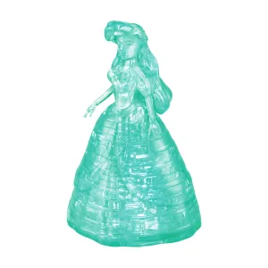 3D Crystal Puzzle - Disney Ariel (Teal): 40 Pcs