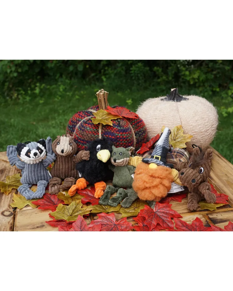 Apple Dumplin' Fall Wee Huggles Plush Squeaky Dog Toys