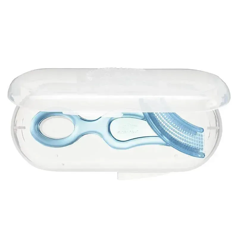 Baby Buddy - Babys 1St Toothbrush With Case, Blue