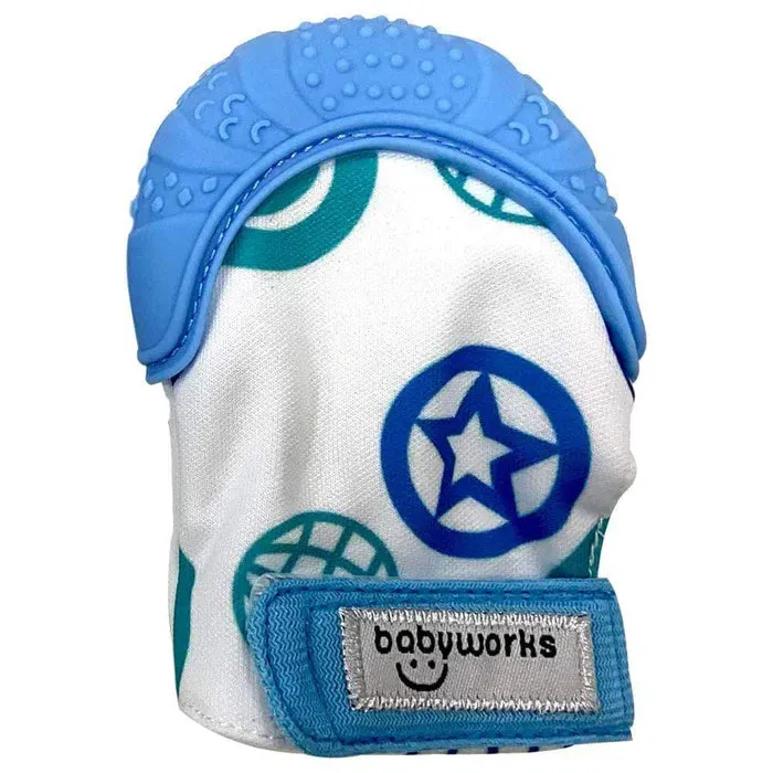 Baby Works - Bibibaby Teething Mitts (Blue)