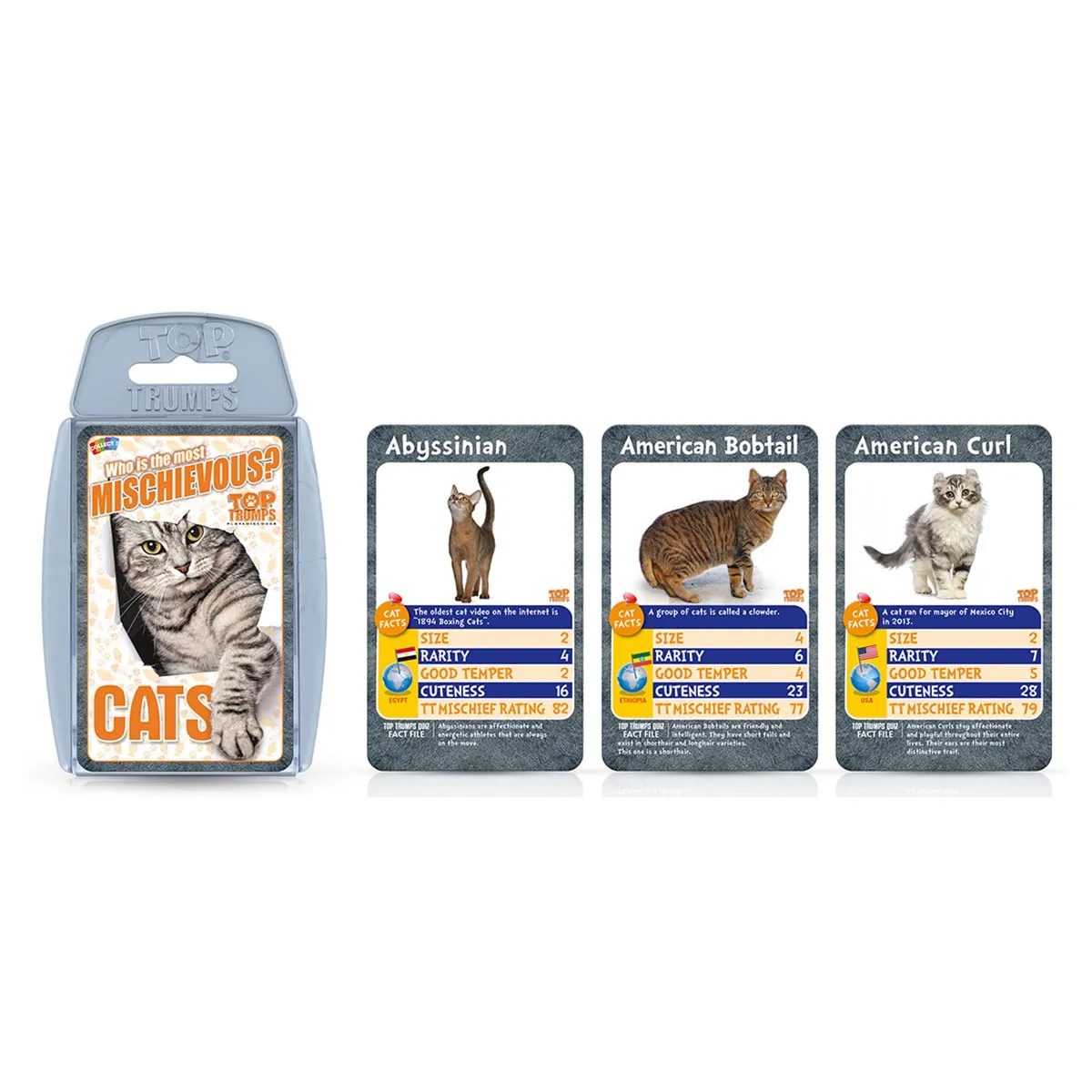 Cats Top Trumps Classics Card Game