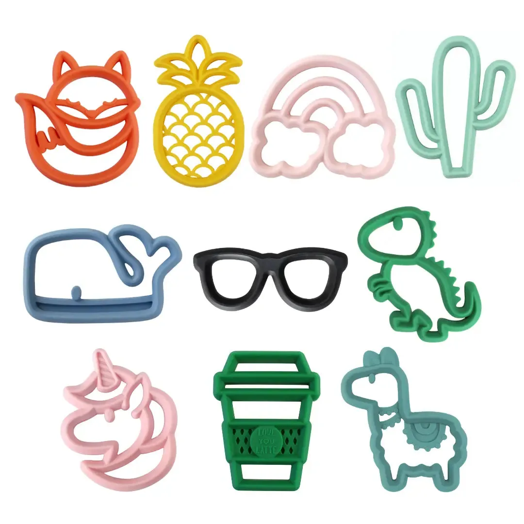 Chew Crew™ Silicone Baby Teethers