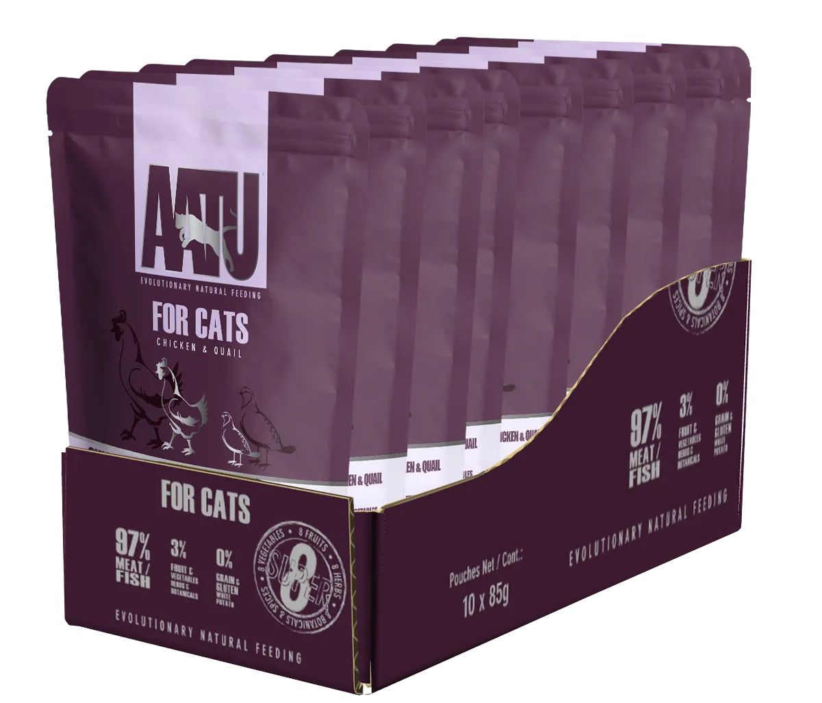 Chicken & Quail Wet Cat Food