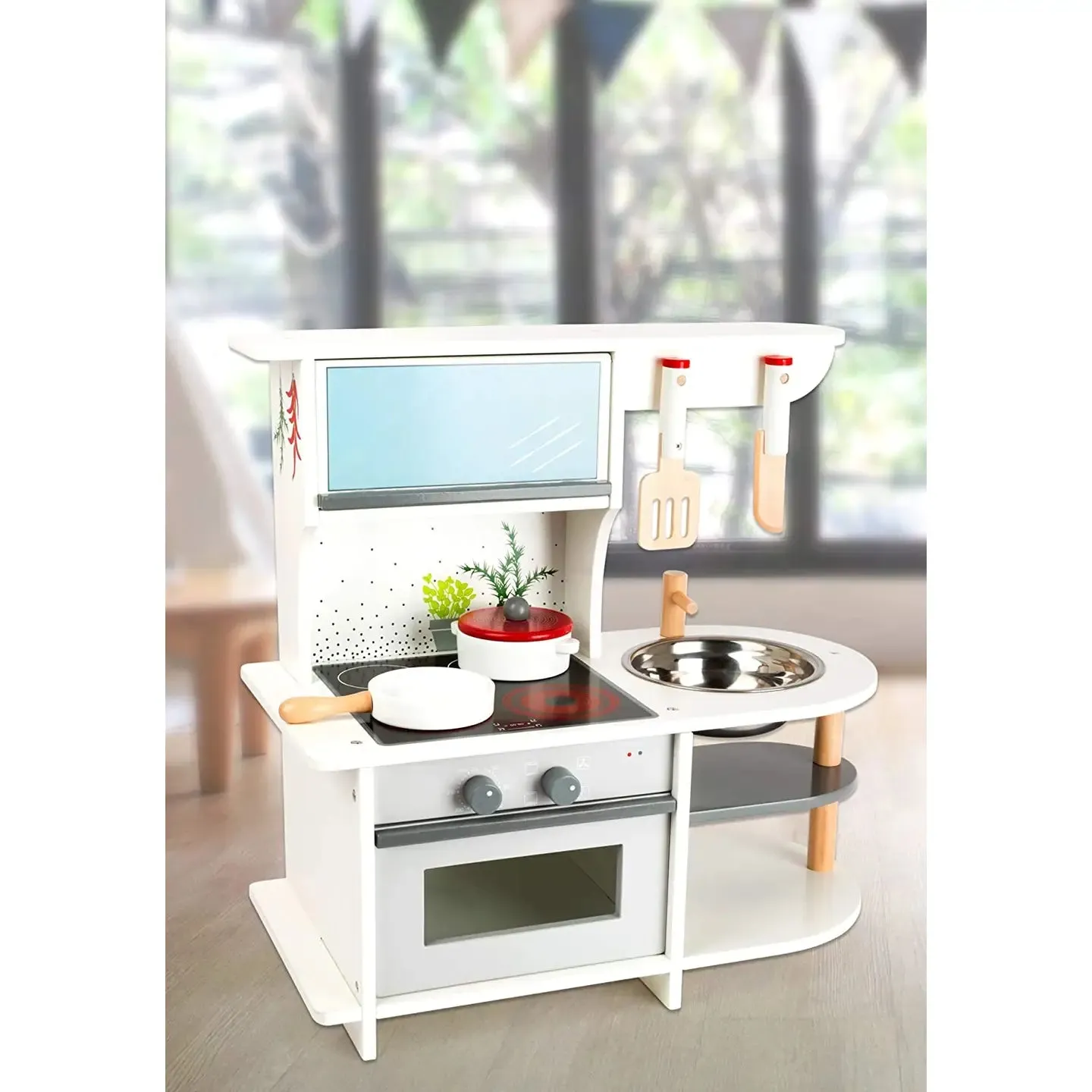 Children's Play Kitchen Playset