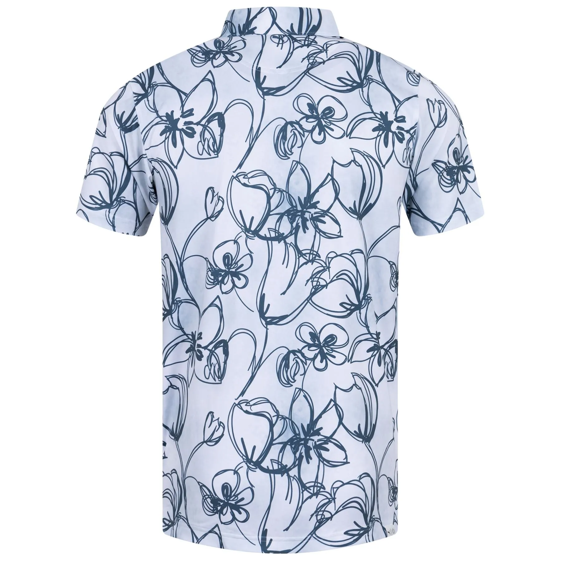 Cloudspun Stems Polo Bight White/Evening Sky - SS23