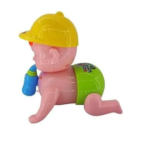 Crawling Baby toy (multi-color)