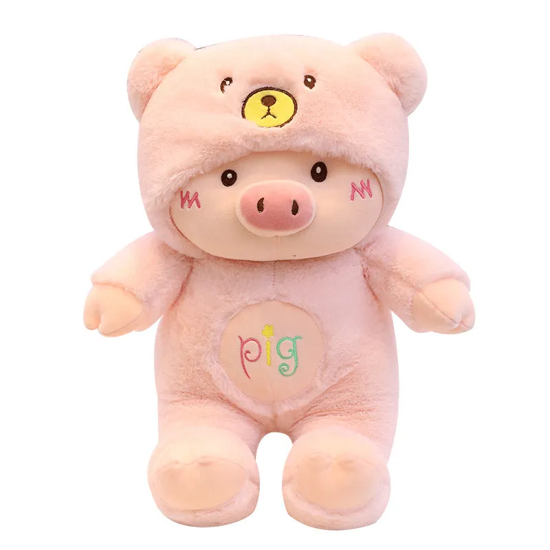 Cuddly Cutie: Giant Piggy Plushie