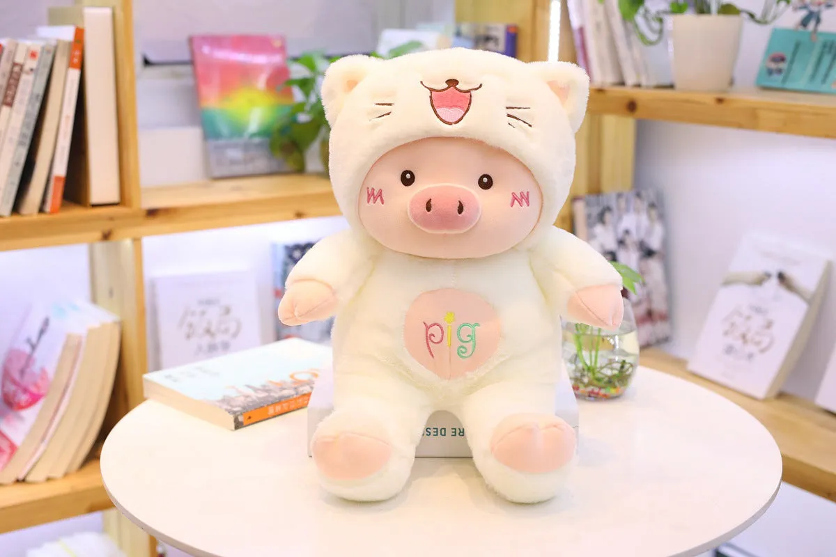 Cuddly Cutie: Giant Piggy Plushie