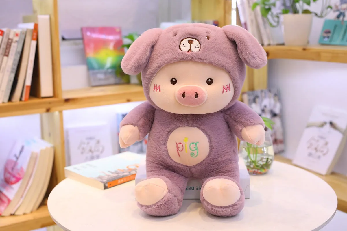 Cuddly Cutie: Giant Piggy Plushie