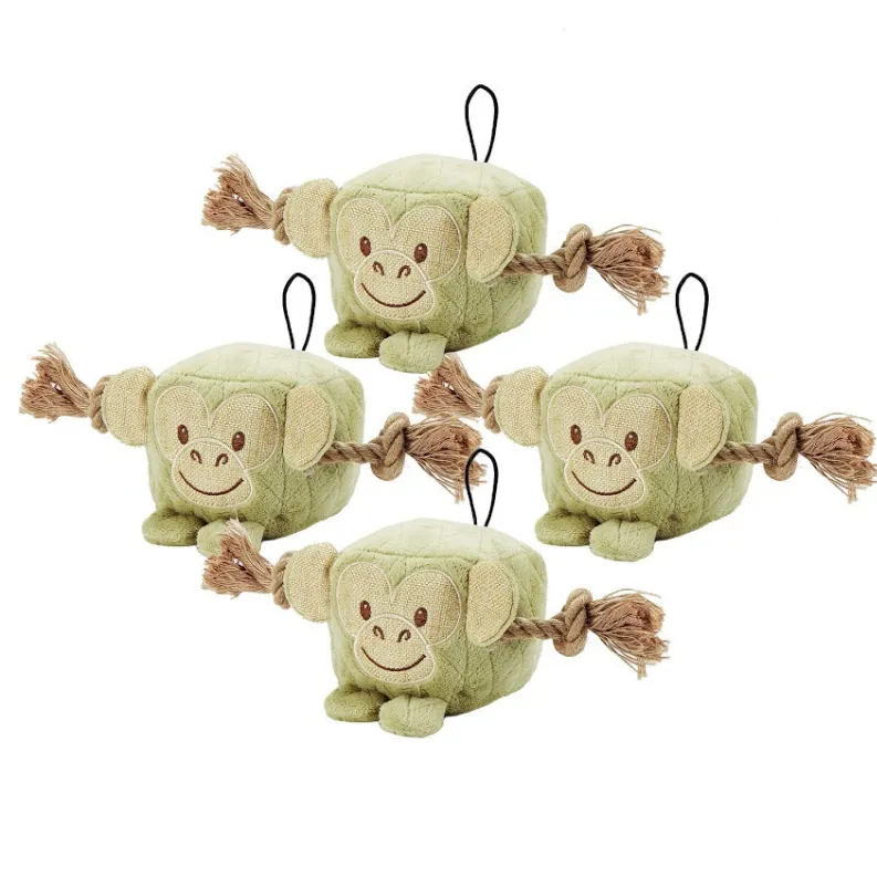 Cute Chunky Monkey Pet Toy