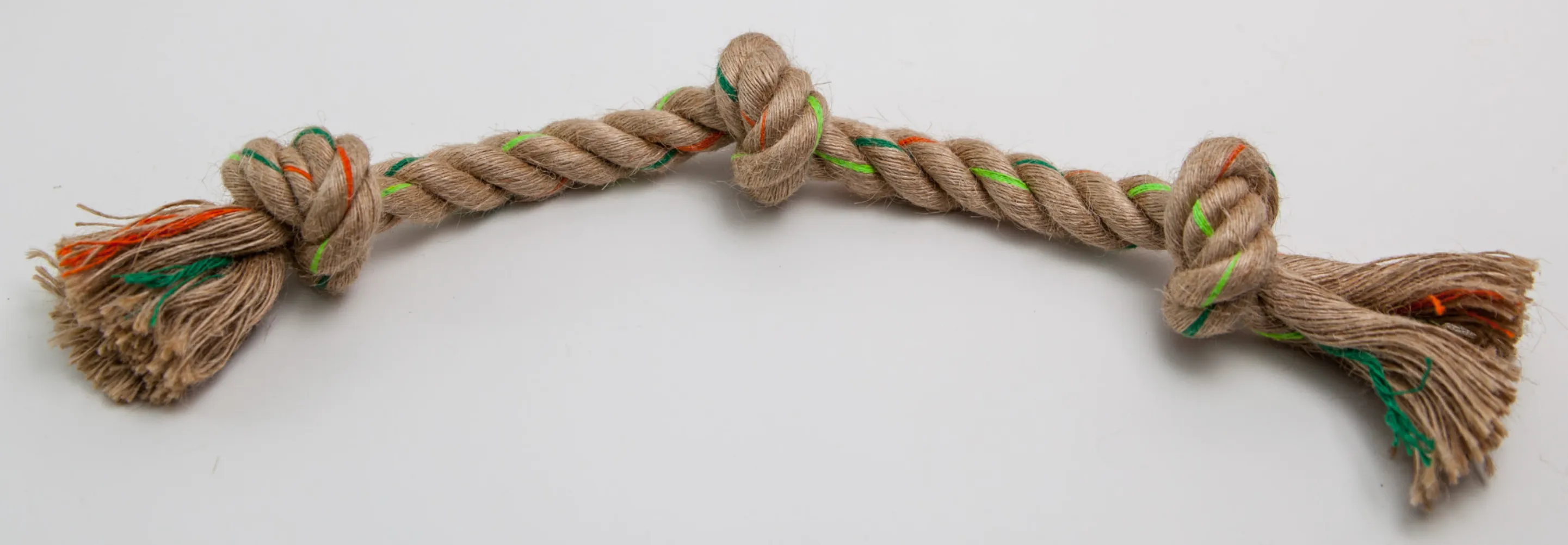 Define Planet Triple Knot Hemp Rope Dog Toy