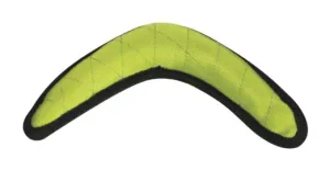 Dogit Tuff Luvz Nylon Boomerang Lime Dog Toy