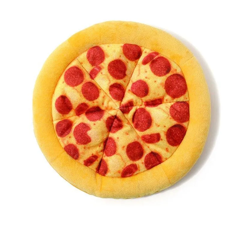 Durable Pizza Dog Chew Toy