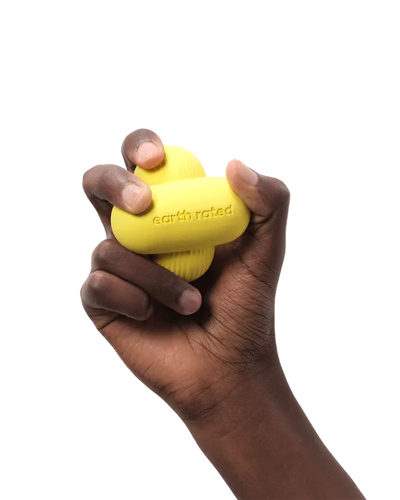 Earth Rated Yellow Fetch Dog Toy - Small 2"