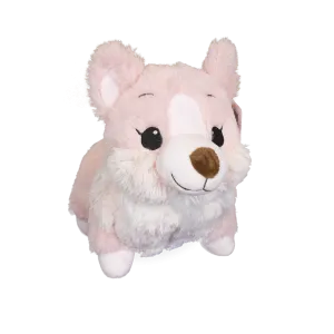 Fanci Corgi Pup Plush - Pink