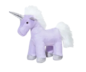 Fluff & Tuff Violet Unicorn Plush Dog Toy