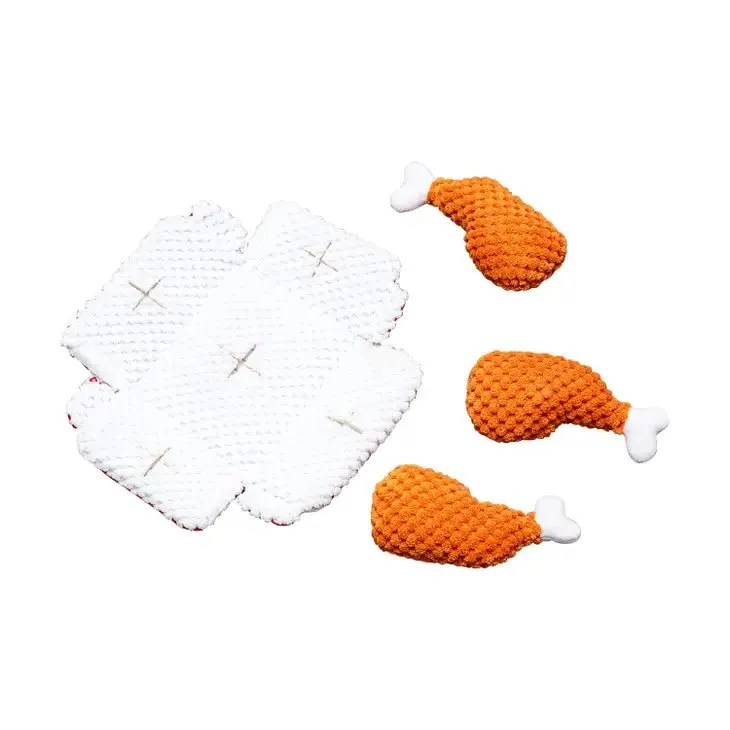 Fried Chicken Interactive Dog Toy