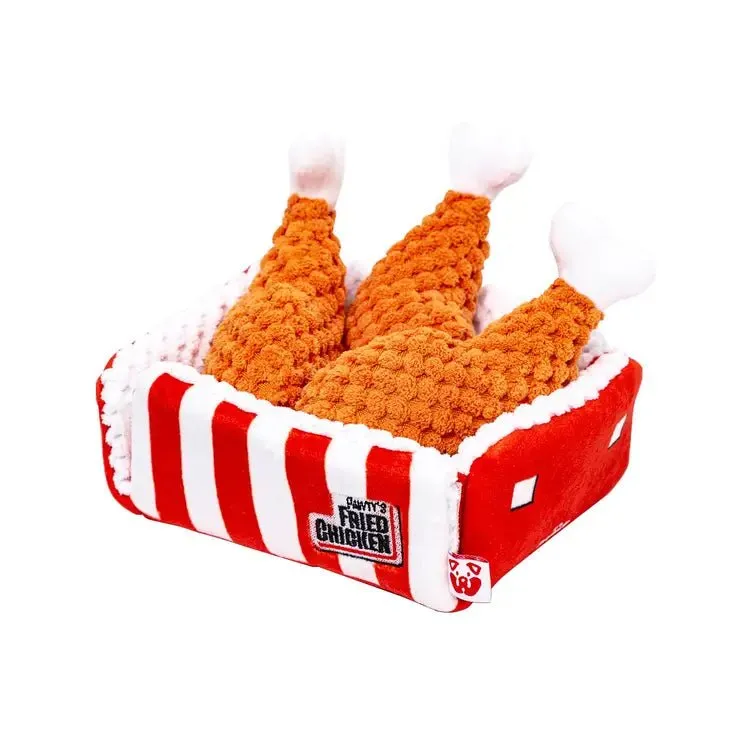 Fried Chicken Interactive Dog Toy