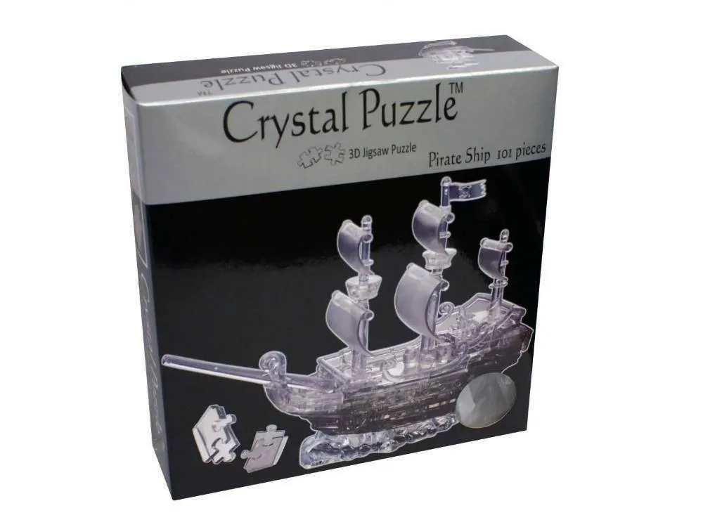 Funtime Crystal Puzzle Pirate Ship 101 Pieces