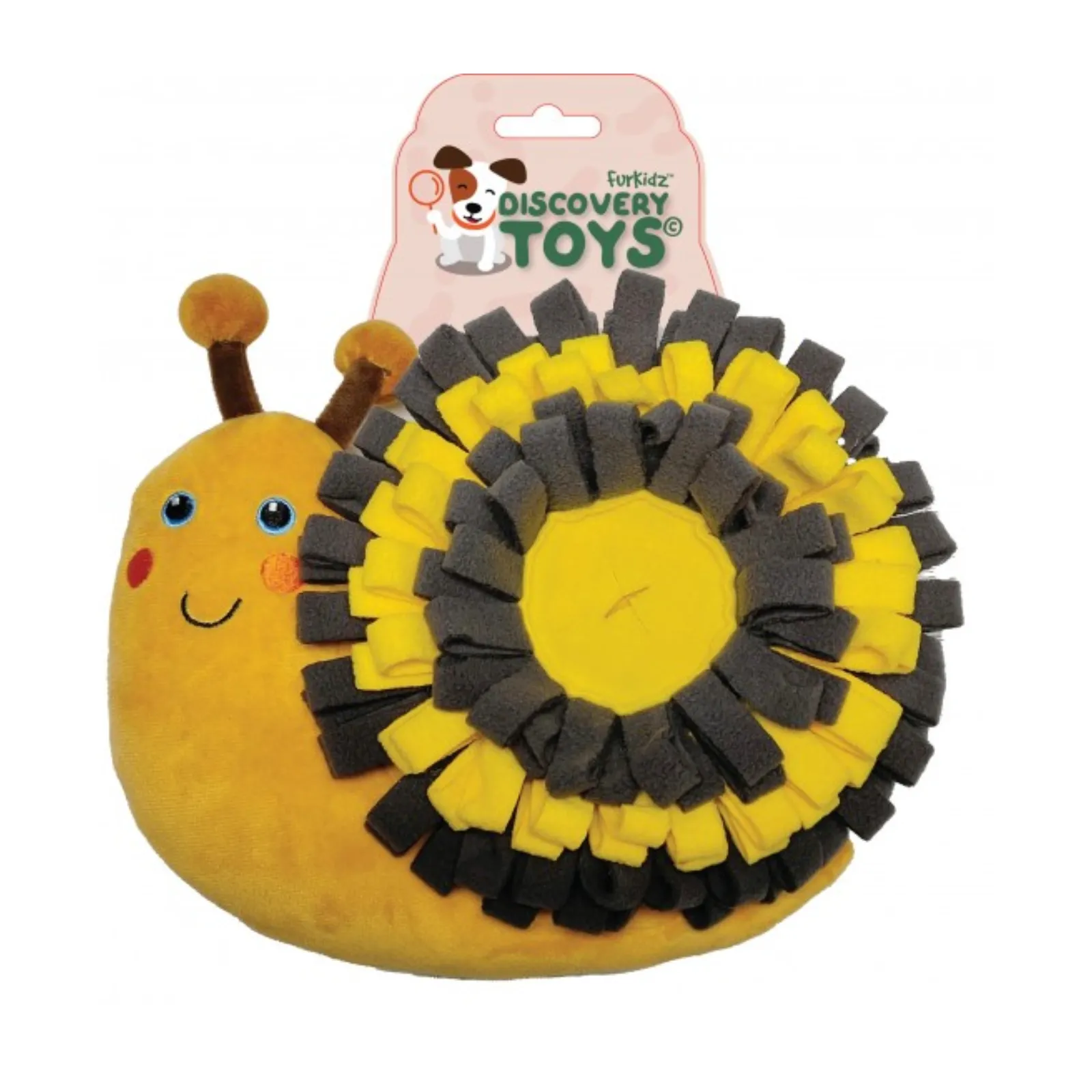 FurKidz Snuffle Snail Toy