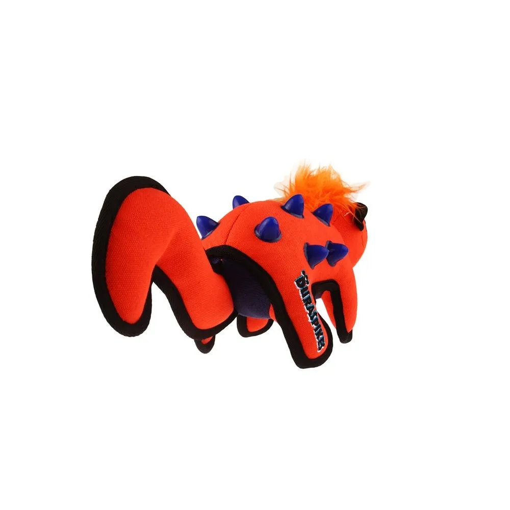 GIGWI Duraspikes Durable Racoon Orange