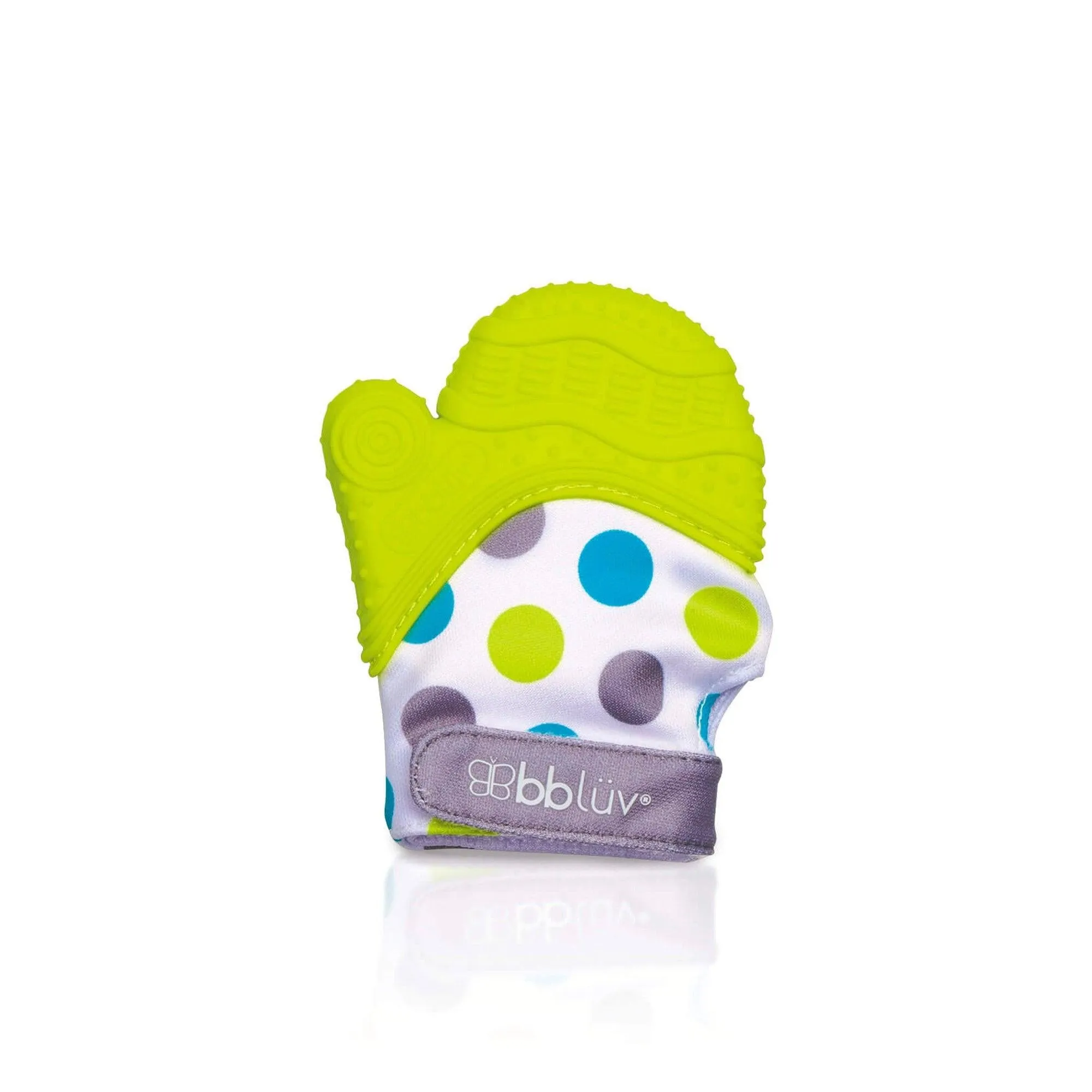 Gluv: Silicon Teething Mitten Glove For Baby Relief -bbluv