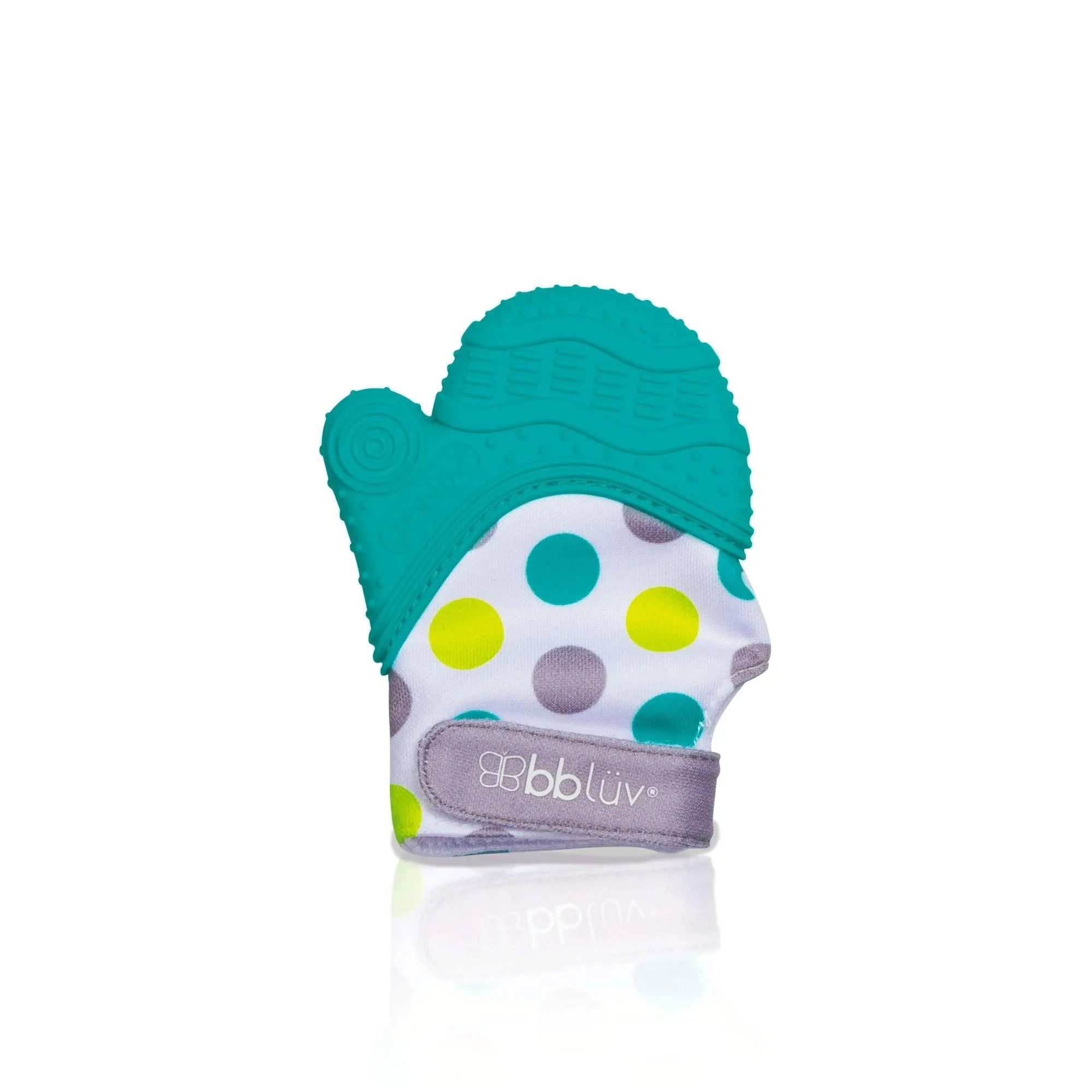 Gluv: Silicon Teething Mitten Glove For Baby Relief -bbluv