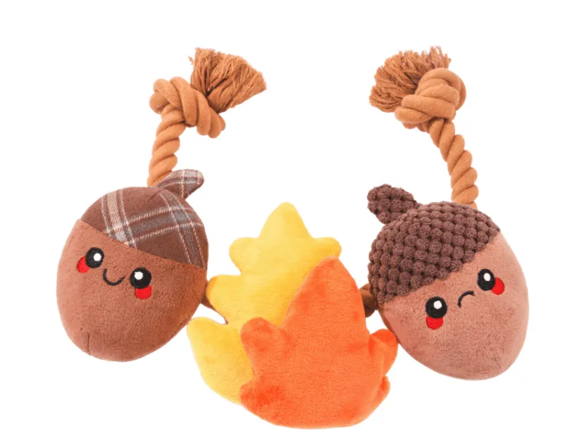 Hugsmart Acorn Rope Toy