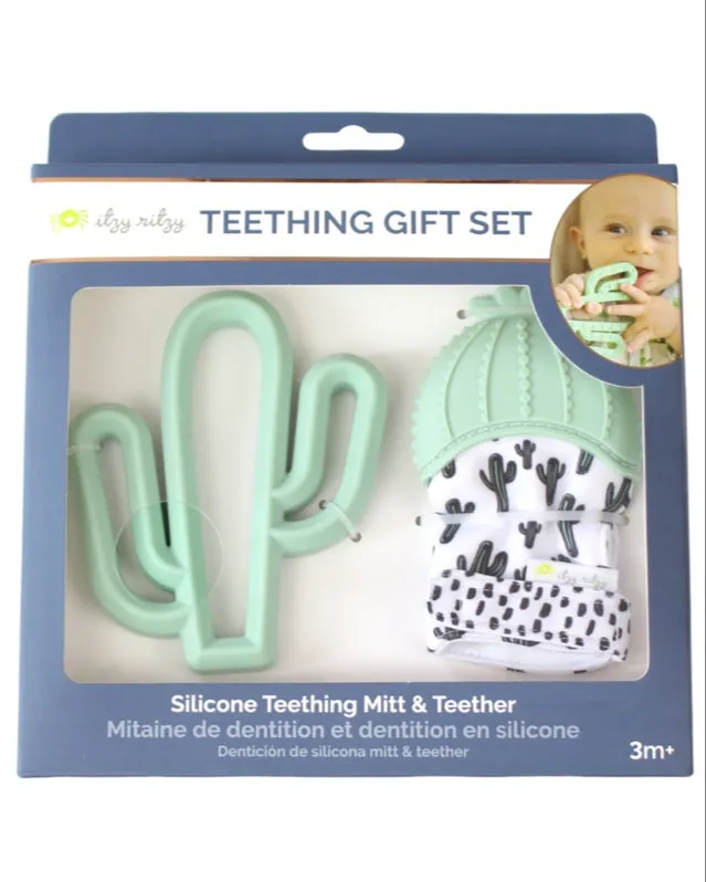 Itzy Ritzy Teether and Mitt Gift Set