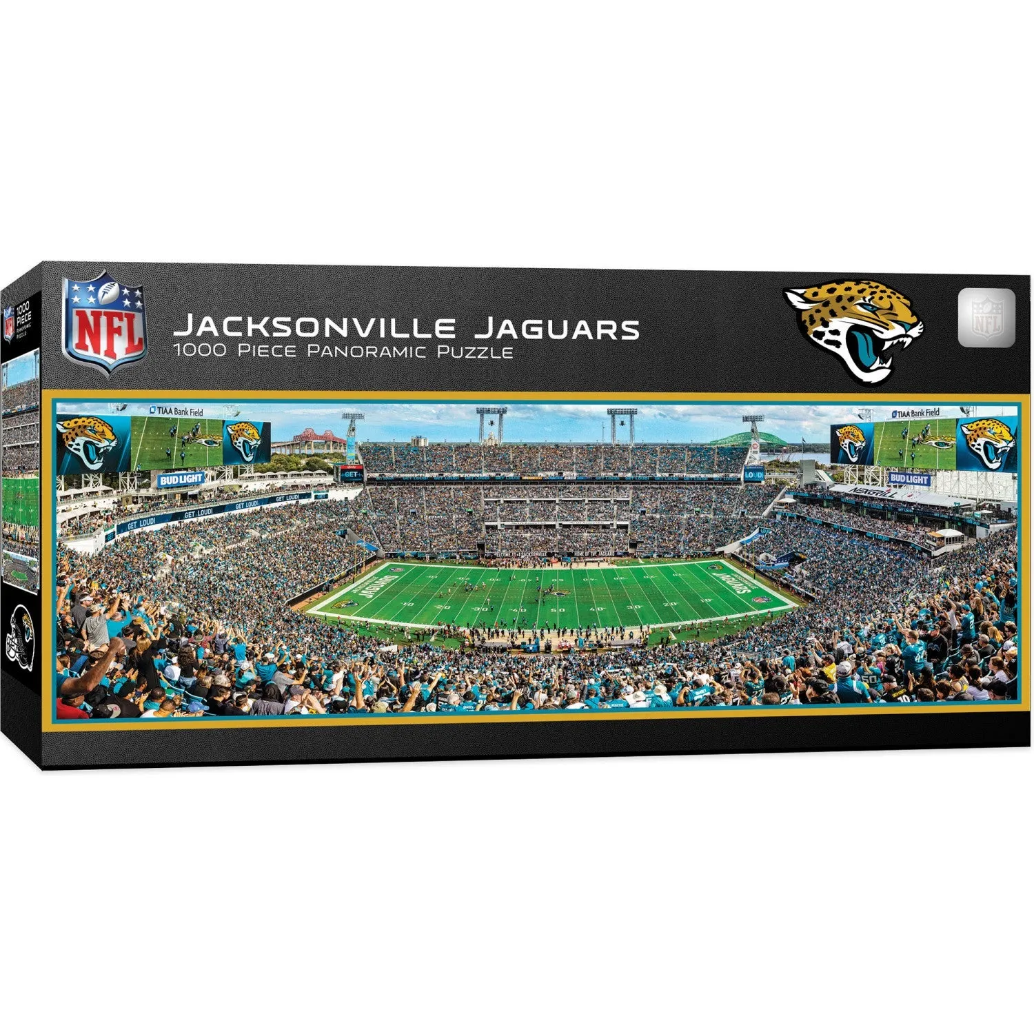 Jacksonville Jaguars - 1000 Piece Panoramic Jigsaw Puzzle