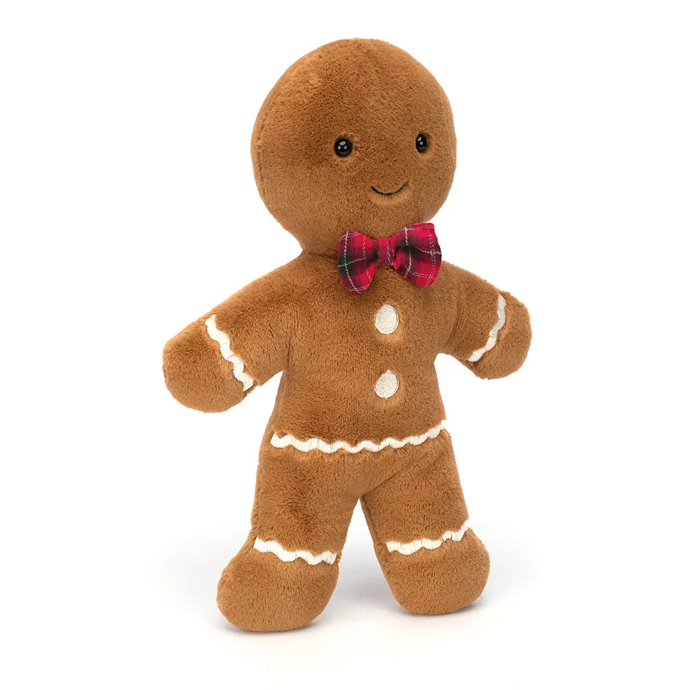 Jellycat Plush Toy Jolly Gingerbread Fred Large