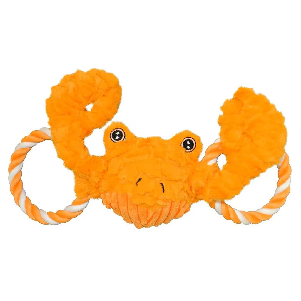 Jolly Pet Tug-a-Mals Crab Toy For Dogs