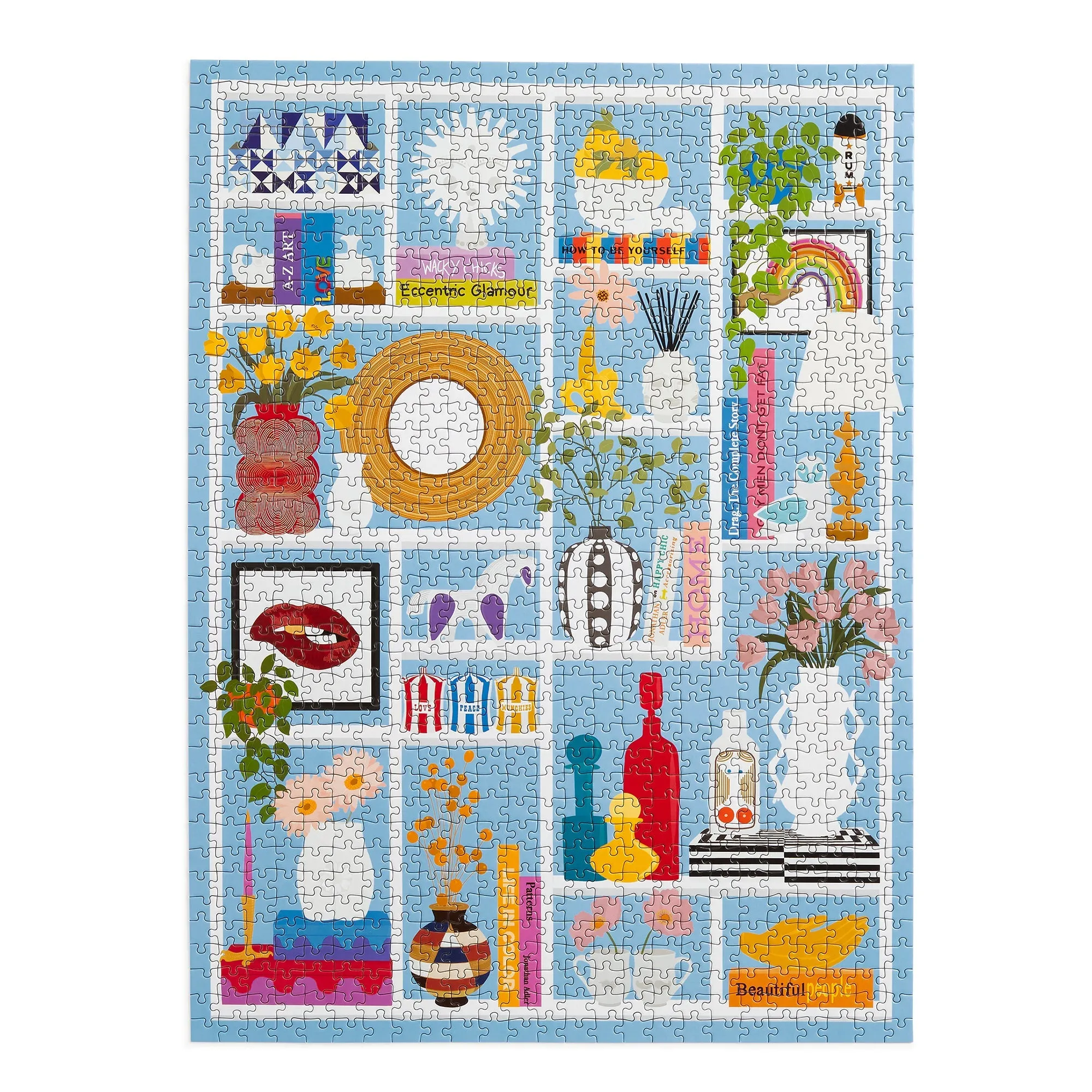 Jonathan Adler Shelfie 1000 Piece Puzzle