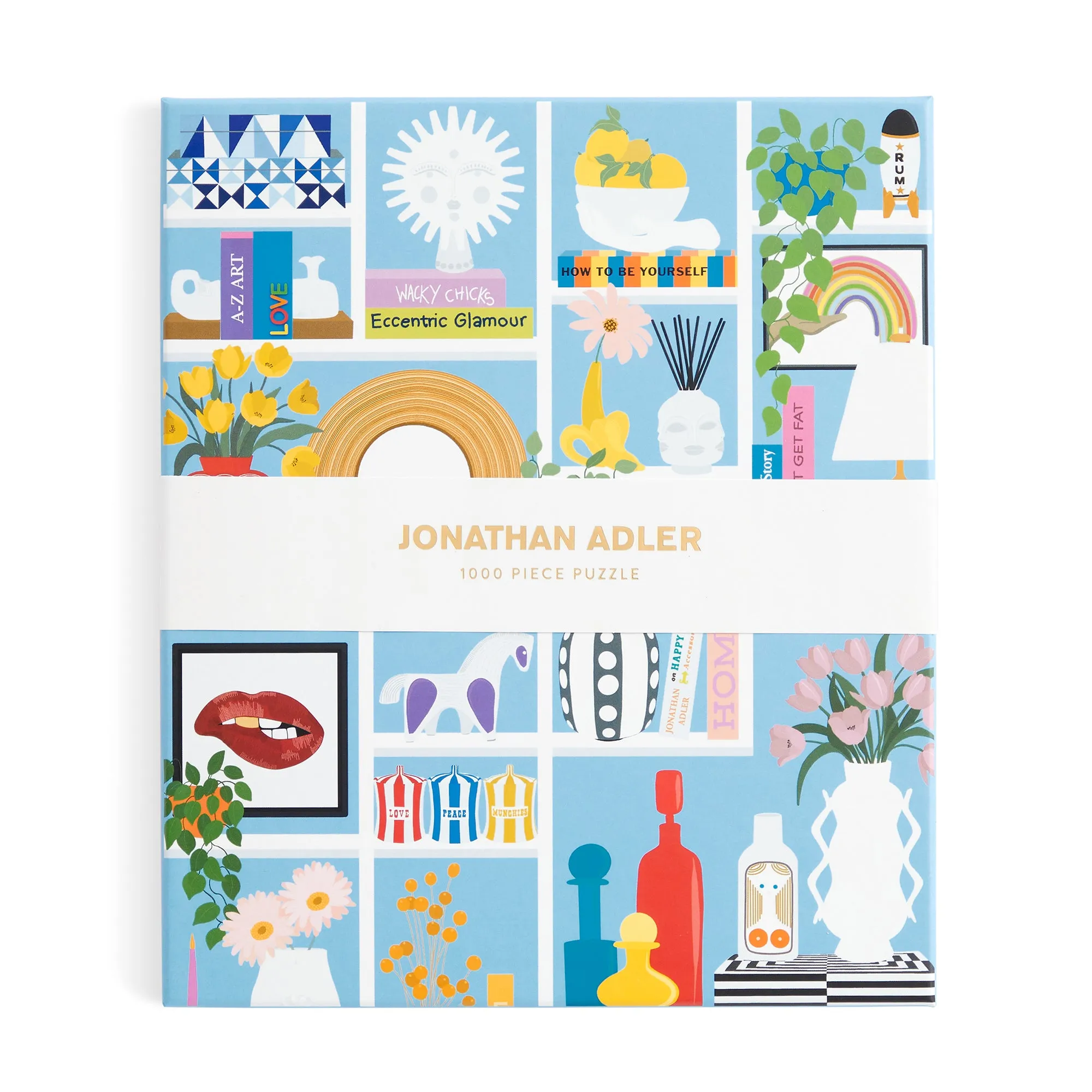 Jonathan Adler Shelfie 1000 Piece Puzzle