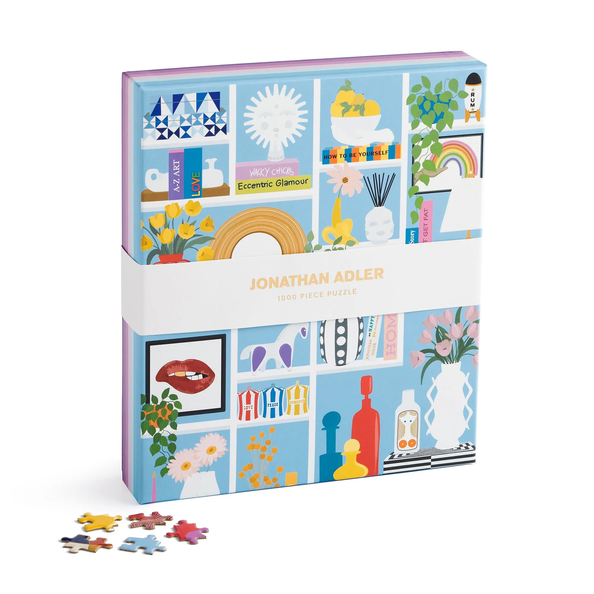 Jonathan Adler Shelfie 1000 Piece Puzzle