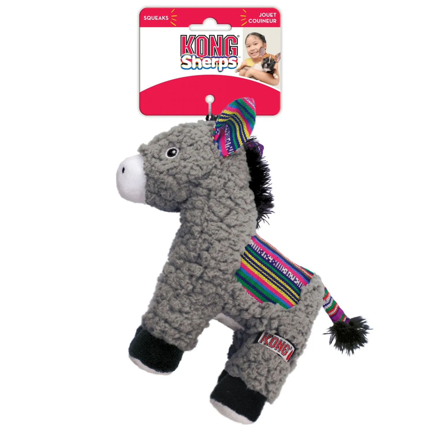 Kong Sherps Donkey Dog Toy