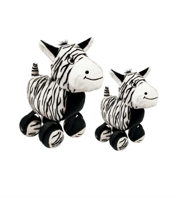 Kong TenniShoes Zebra Dog Toy