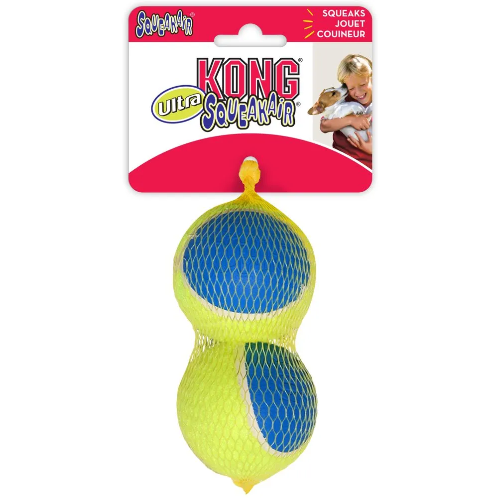 Kong Ultra SqueakAir Balls Dog Toy