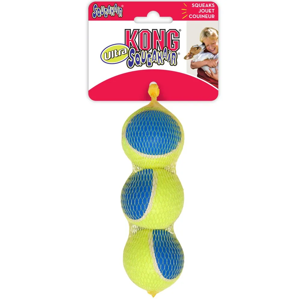 Kong Ultra SqueakAir Balls Dog Toy