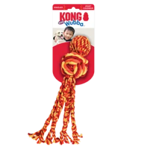 KONG Wubba Weaves w/Rope Assorted