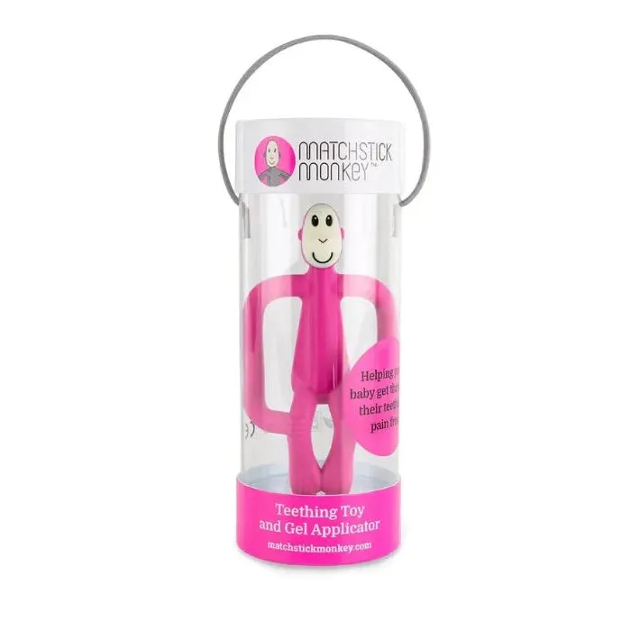 Monkey Teether - Pink