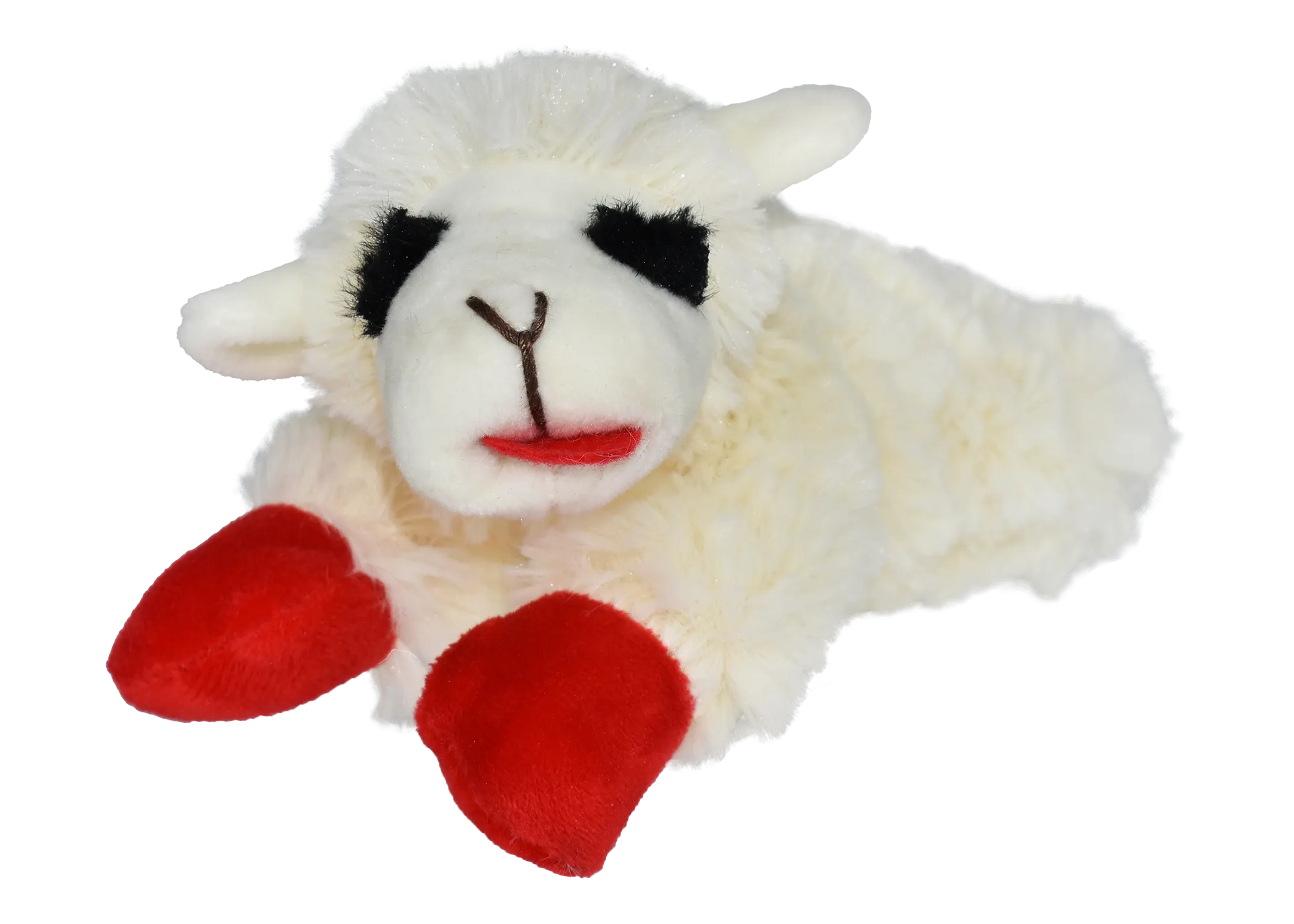 Multipet Large Lamb Chop 10-Inch, Dog Toy