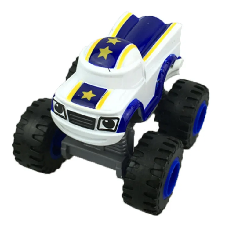 Off-Road Mini Toy Car for Children with Sliding Cartoon Educational Models