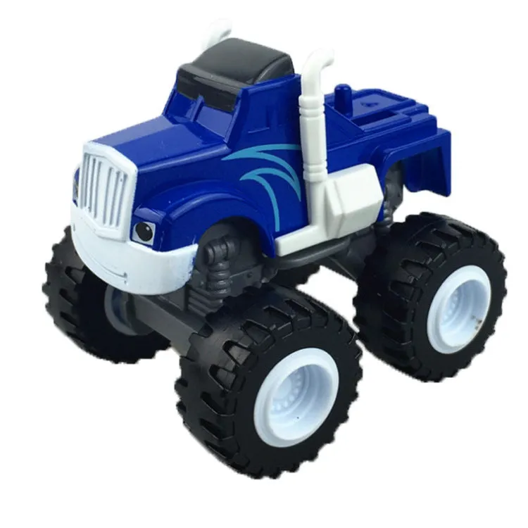 Off-Road Mini Toy Car for Children with Sliding Cartoon Educational Models