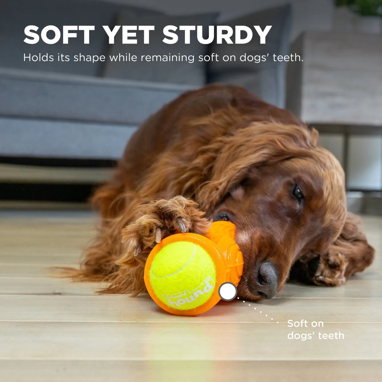 Outward Hound Tennis & Treat Toy