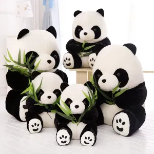 Panda Plush Bamboo