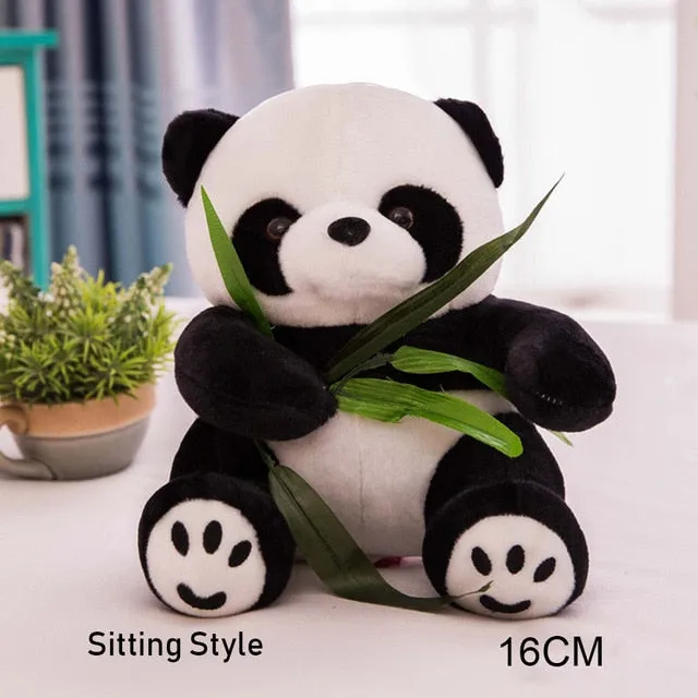 Panda Plush Bamboo