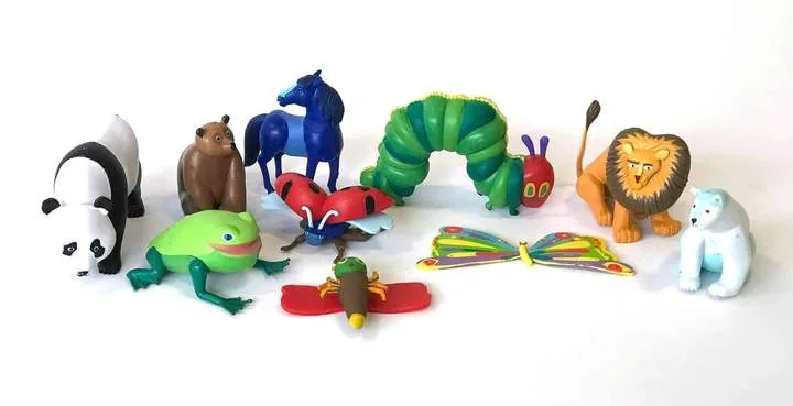 Phidal EC's The World of Eric Carle Activity Book Stuck on Stories - Multicolour