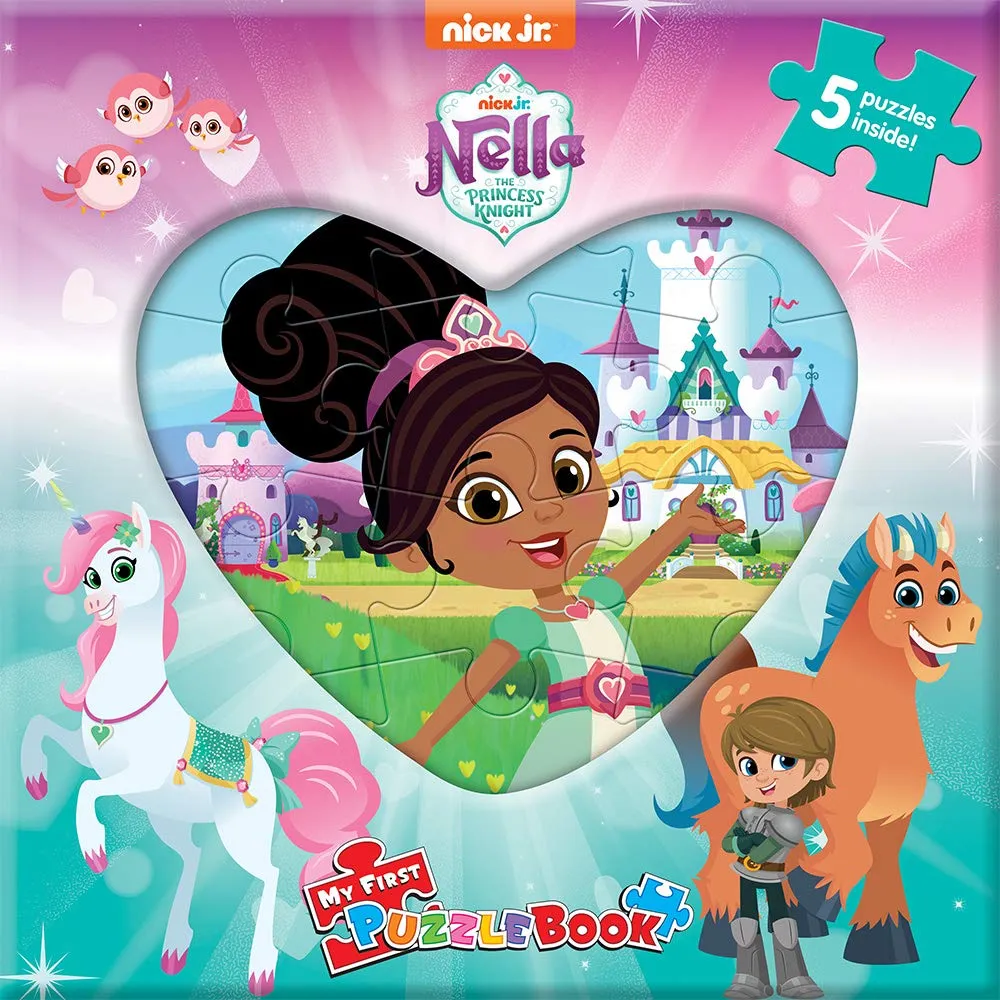 Phidal Nickelodeon's Nella the Princess Knight Activity Book Learning Series - Multicolour